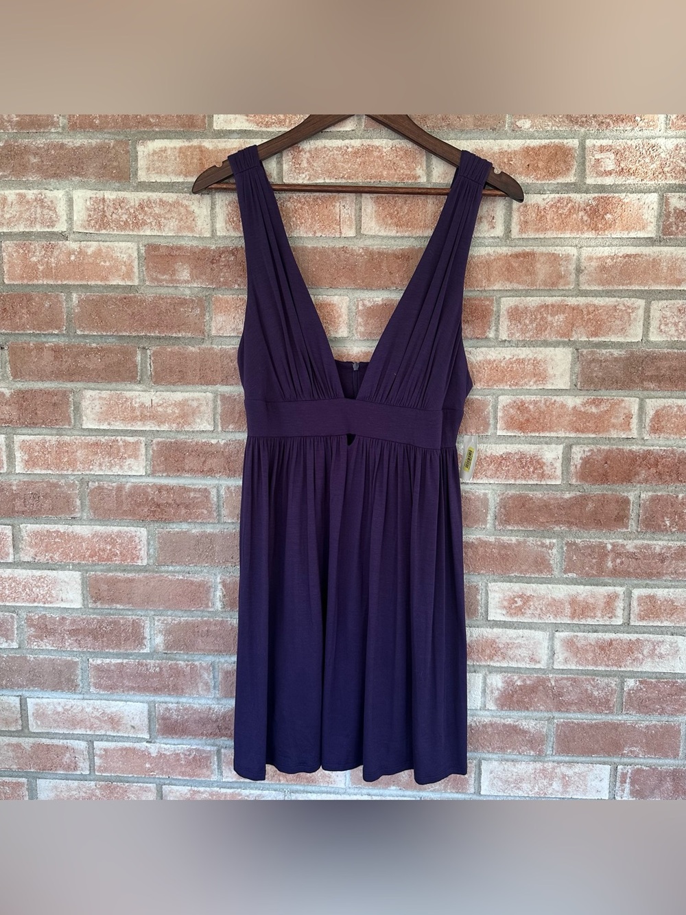 Trina Turk Dress NEW Purple Women’s Medium Knit Comfort Sleeveless